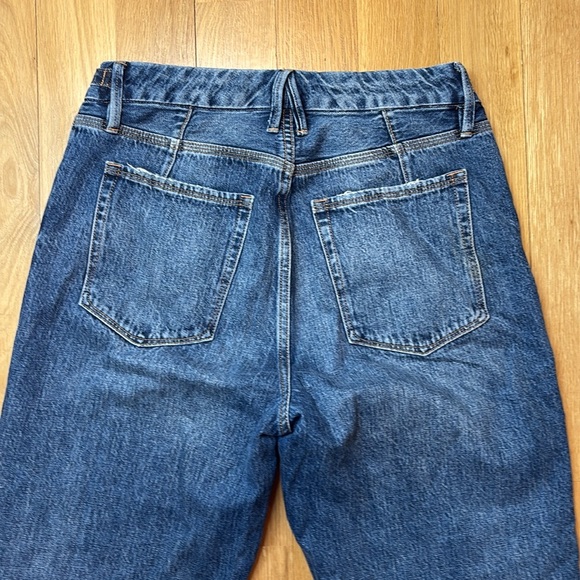 Good American Jeans 90s Blue Straight Jean Size 28 - Picture 5 of 7